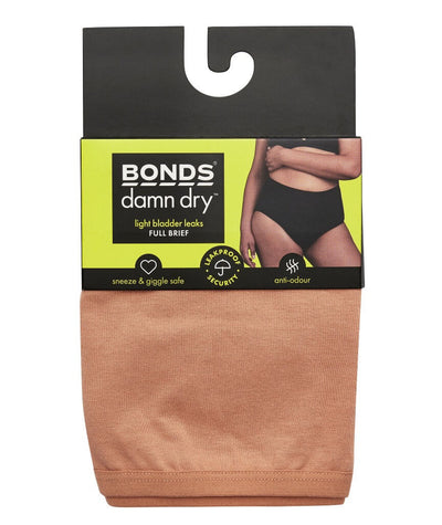 Bonds Damn Dry Full Brief - Blush Latte