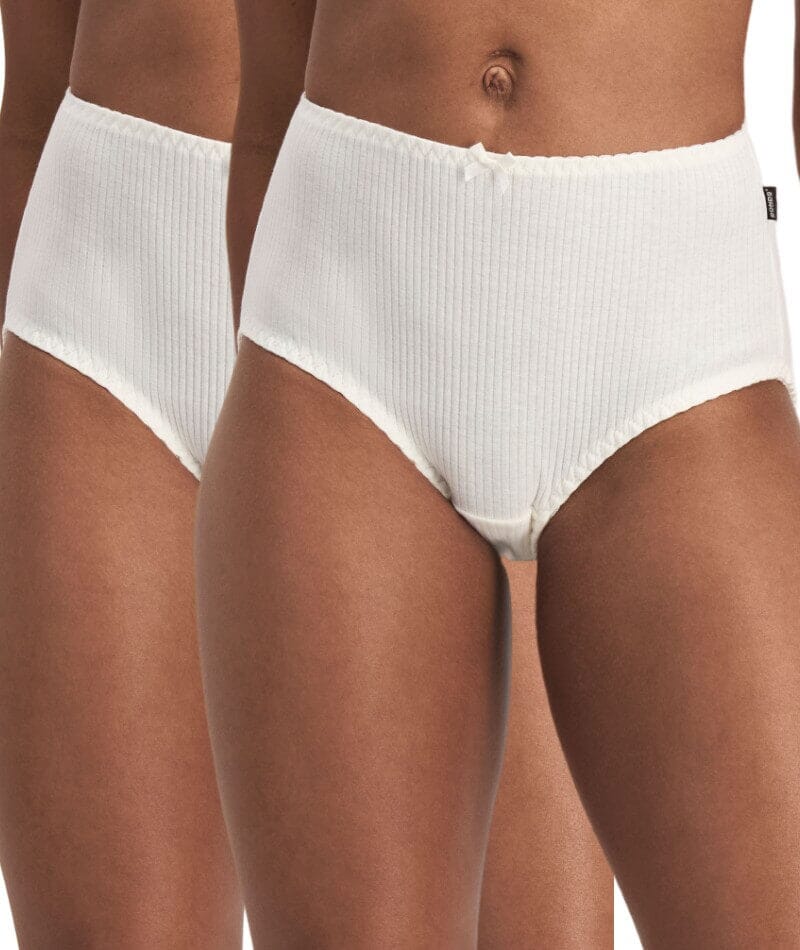 Bonds Heroes Full Brief 2 Pack - Cream Knickers  