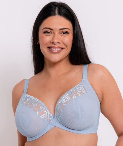 Curvy Kate Centre Stage Full Plunge Bra - Icy Blue Bras 