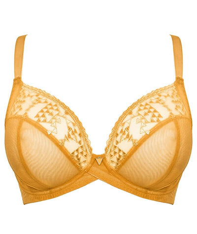 Curvy Kate Centre Stage Full Plunge Bra - Turmeric Yellow Bras 