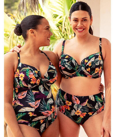 Curvy Kate Cuba Libre Balcony Bikini Top - Print Mix Swim 