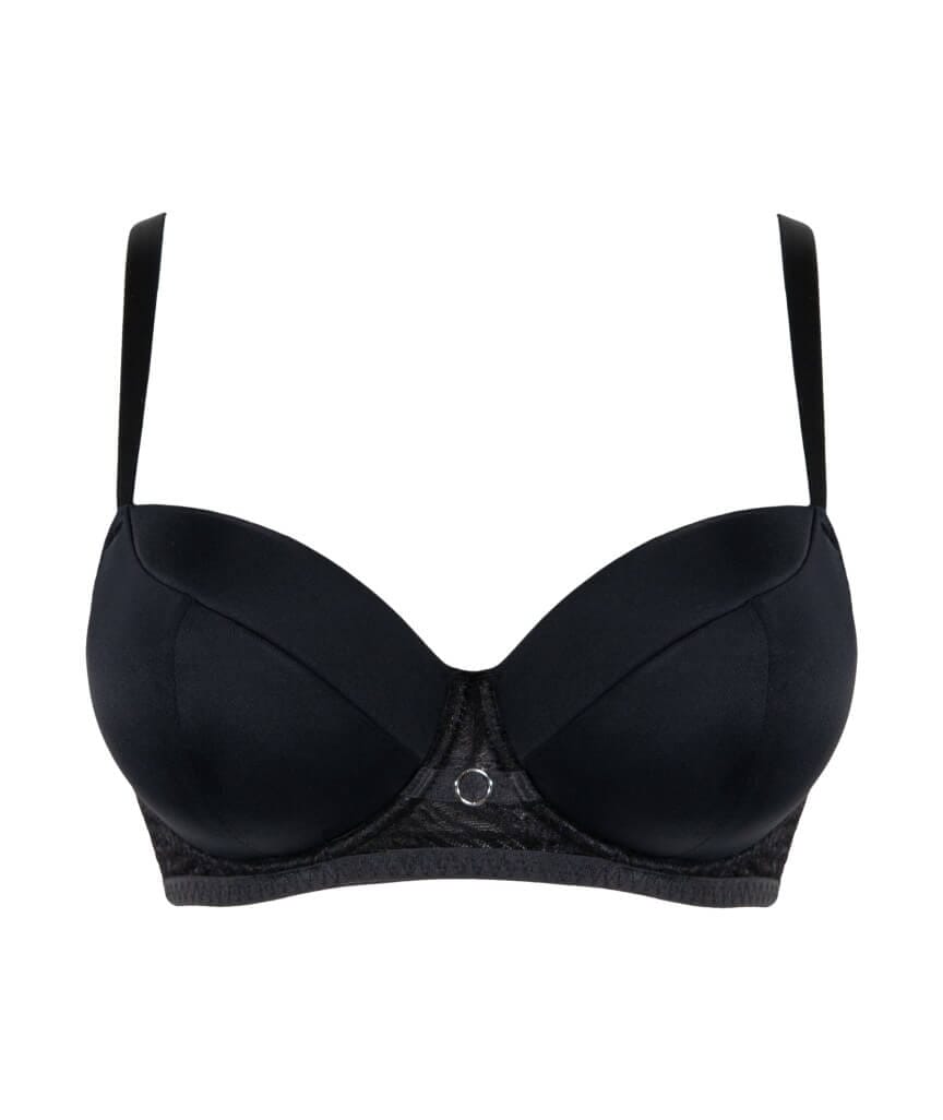 Curvy Kate Daze Padded T-Shirt Balcony Bra - Black Bras 