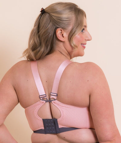 Curvy Kate Everymove Flexi-Wired Sports Bra - Blush/Charcoal