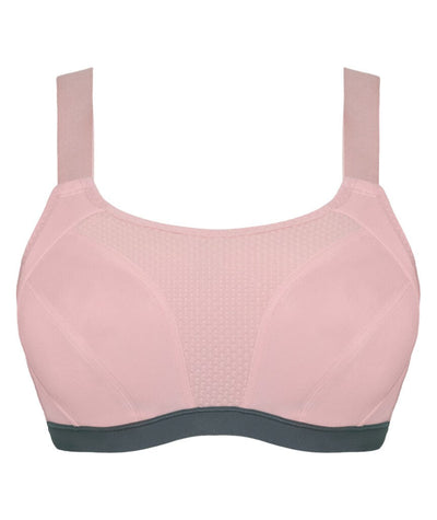 Curvy Kate Everymove Flexi-Wired Sports Bra - Blush/Charcoal