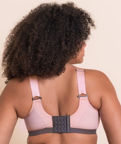 Curvy Kate Everymove Flexi-Wired Sports Bra - Blush/Charcoal