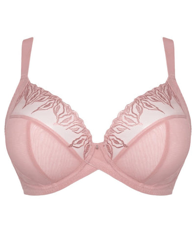 Curvy Kate Flare Full Plunge Side Support Multiway Bra - Rose Sparkle