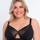 Curvy Kate Get Up And Chill Wire-Free Bralette - Black