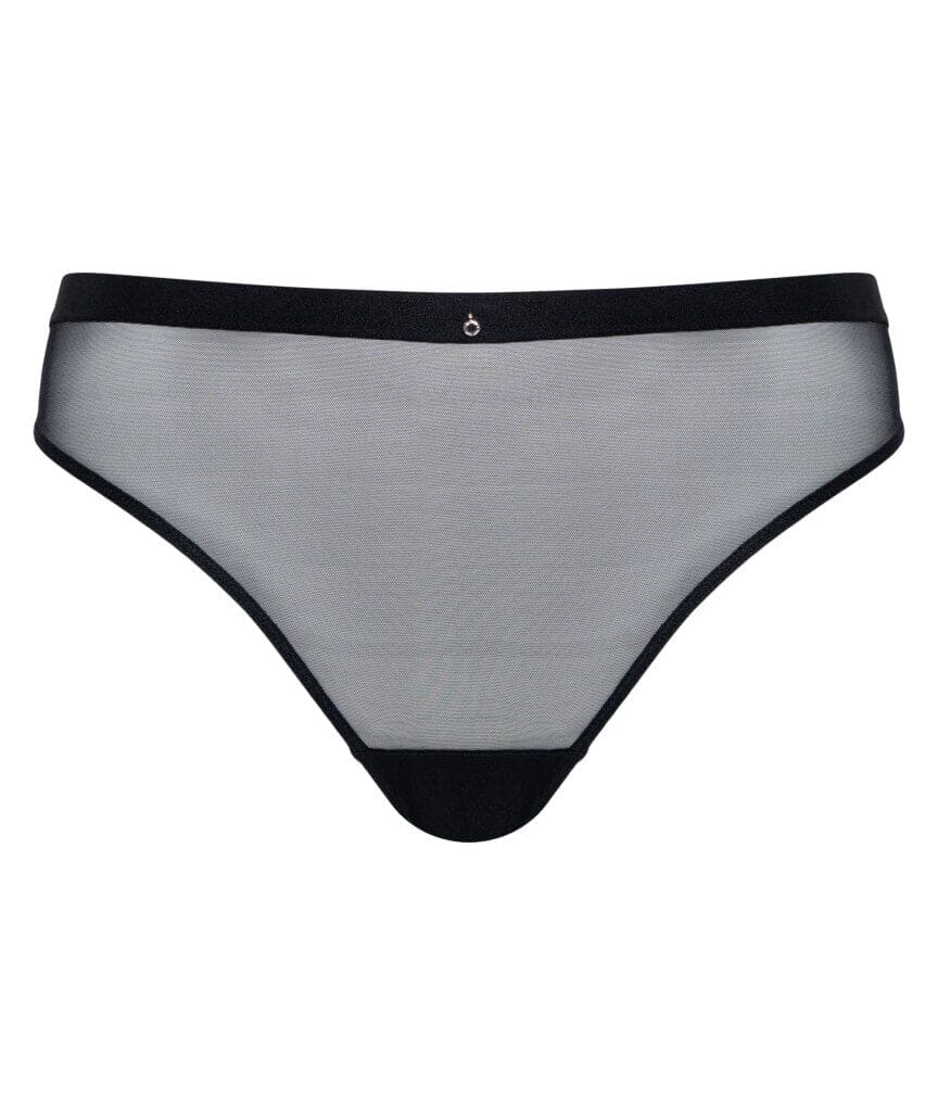 Curvy Kate Lightstyle Brazilian Brief - Black Knickers 