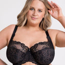 Curvy Kate Lovelace Full Cup Side Support Bra - Black/Taupe