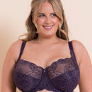 Curvy Kate Lovelace Full Cup Side Support Bra - Deep Purple