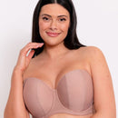 Curvy Kate Luxe Strapless Bra - Latte