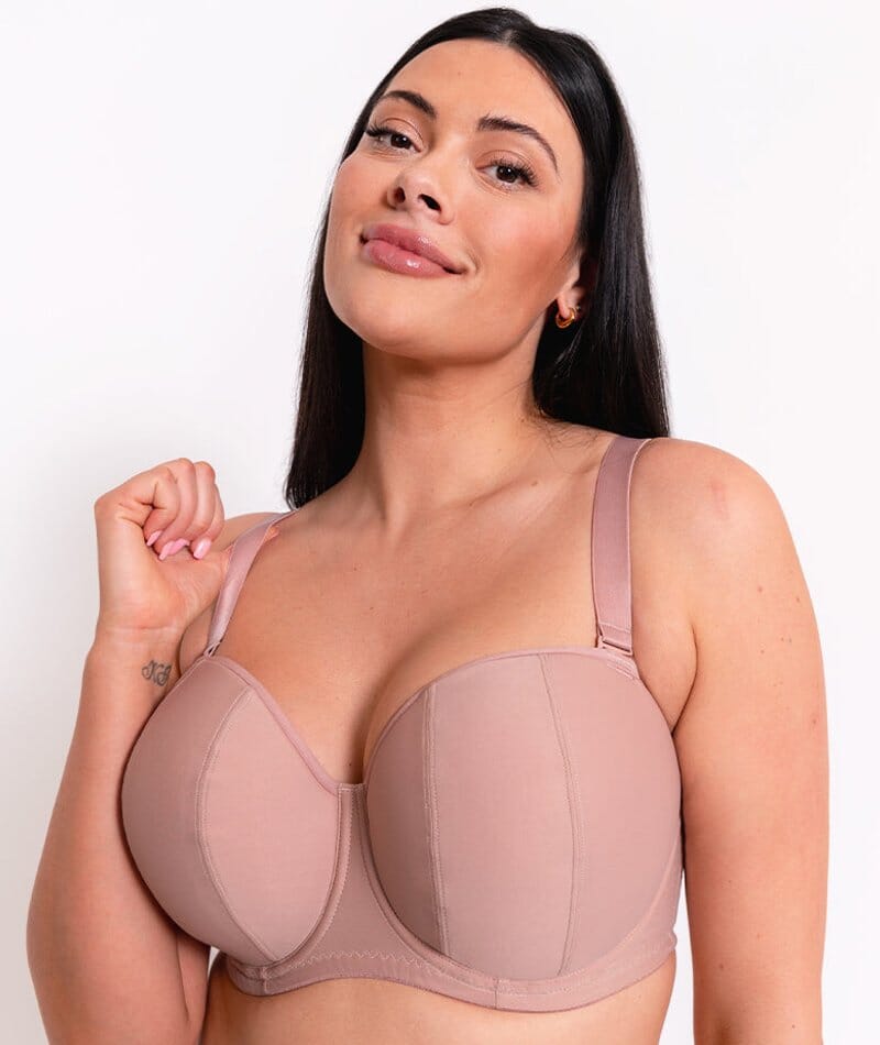 Curvy Kate Luxe Strapless Bra - Latte Bras 