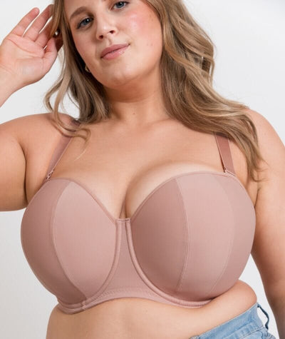 Curvy Kate Luxe Strapless Bra - Latte Bras 