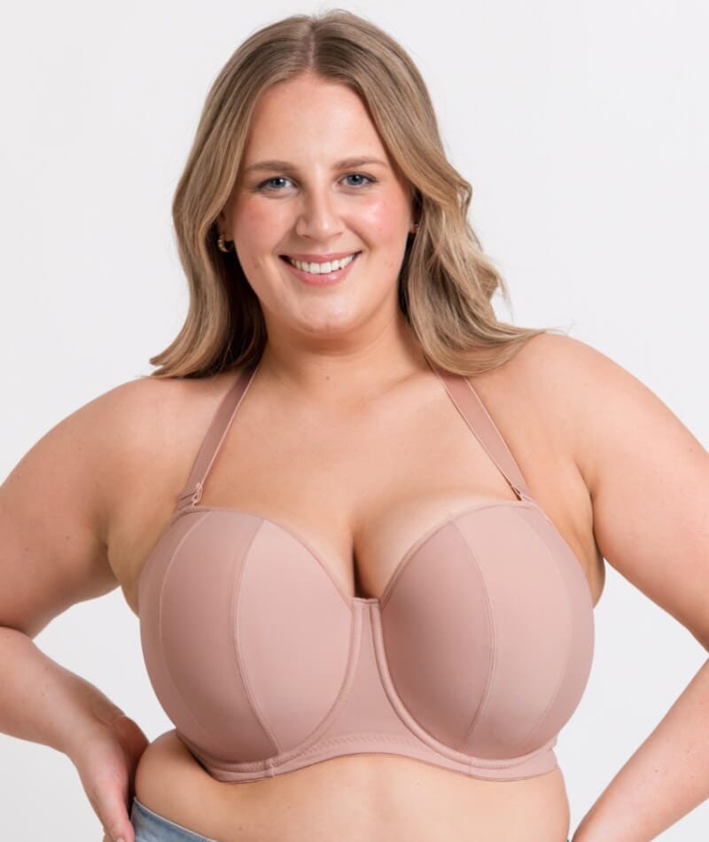 Curvy Kate Luxe Strapless Bra - Latte Bras 