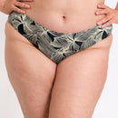 Curvy Kate Ripple Reef Classic Brief - Black Print