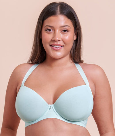 Curvy Kate Smoothie Spacer Moulded T-Shirt Plunge Bra - Pale Mint – 8F