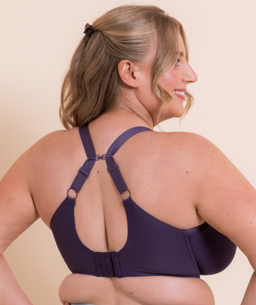 Curvy Kate Smoothie Spacer T-Shirt Plunge Bra - Deep Purple
