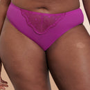 Curvy Kate Stardust Brazilian Brief - Vivid Violet