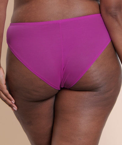 Curvy Kate Stardust Brazilian Brief - Vivid Violet Knickers 