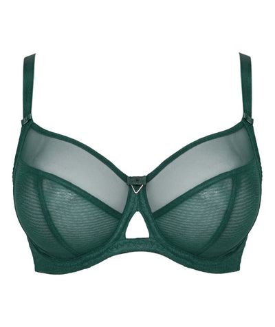 Curvy Kate Victory Balcony Bra  - Forest Green