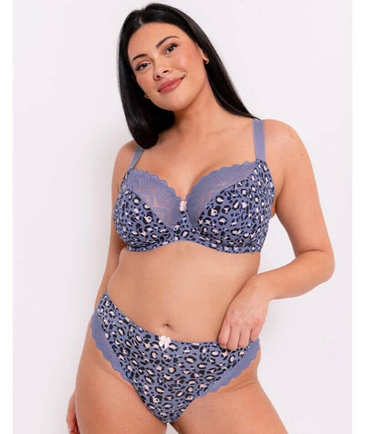 Curvy Kate Wild One Brazilian Brief - Leopard Print Knickers 