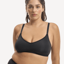 Nala Bio Comfort Wirefree Bralette - Licorice