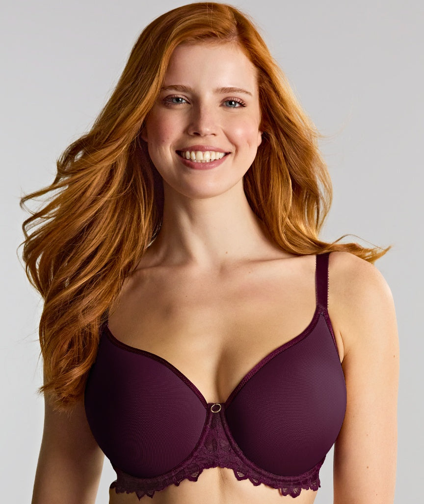 Panache Allure Underwired Spacer Bra - Plum 