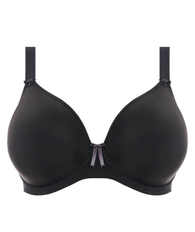 Elomi Bijou Underwire Banded Moulded Bra - Black Bras 