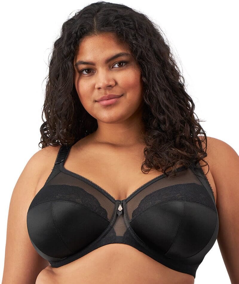 Elomi Cate Allure Underwired Bra - Black Bras  