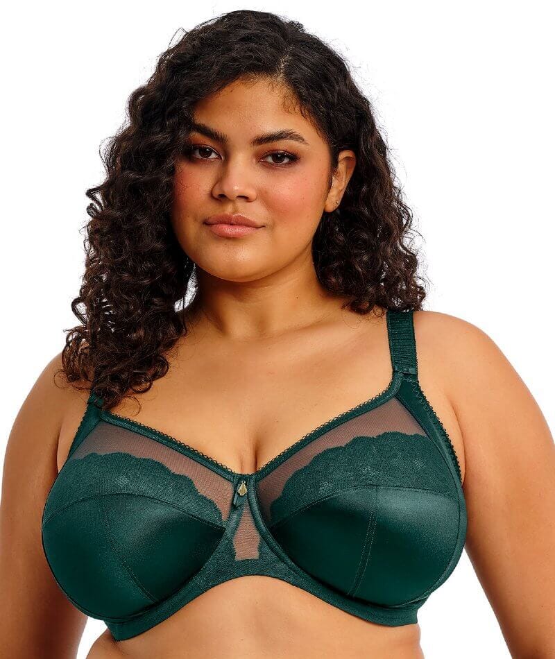 Elomi Cate Allure Underwired Bra - Deep Emerald Bras  