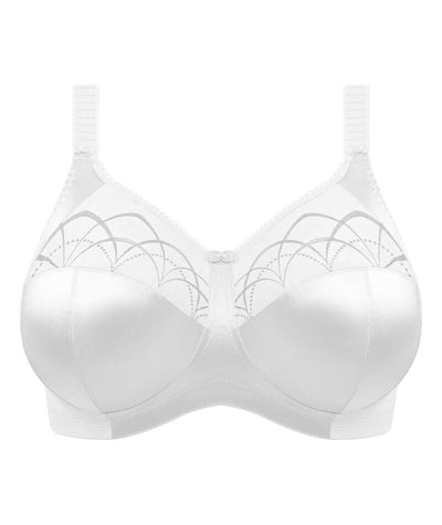 Elomi Cate Soft Cup Wire-Free Bra - White Bras 