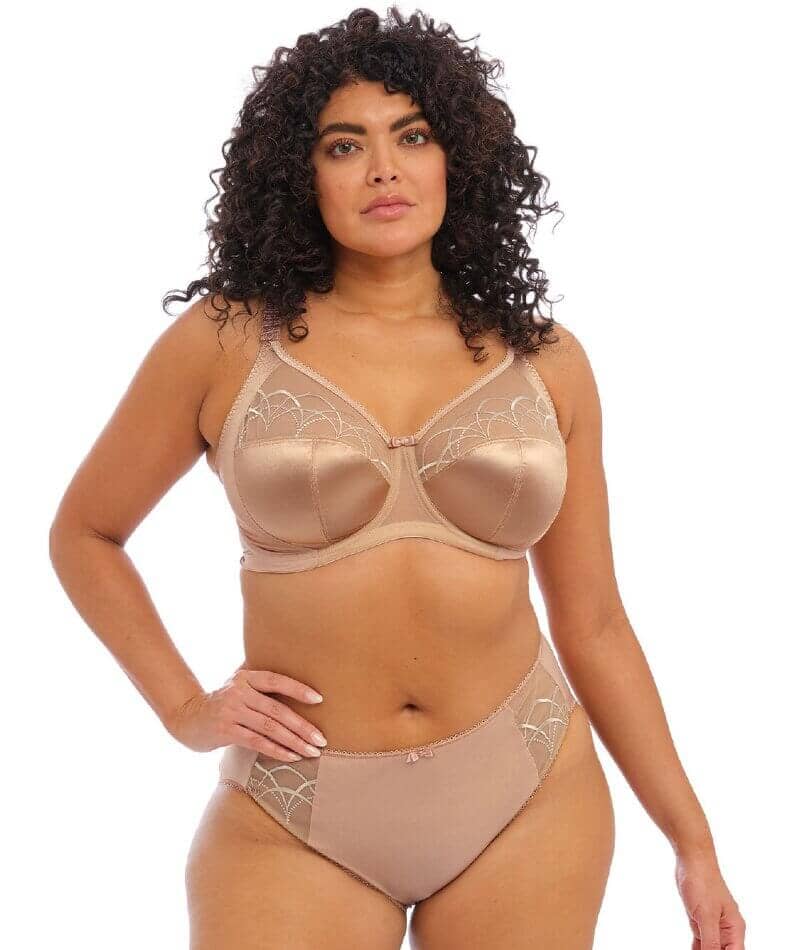 Elomi Cate Underwired Full Cup Banded Bra - Hazel Bras 