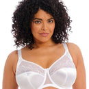 Elomi Cate Underwired Full Cup Banded Bra - White