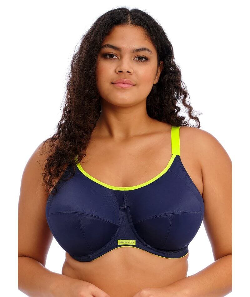 Elomi Engerise Underwired Sports Bra - Navy Bras  