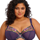 Elomi Himari Underwired Plunge Bra - Midnight