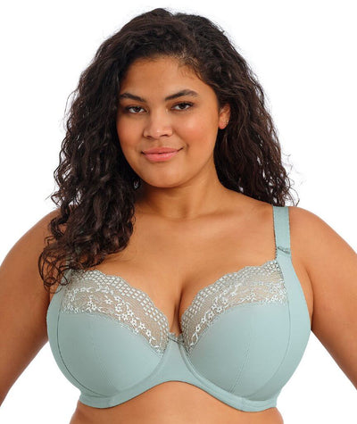 Elomi Lucie Underwire Stretch Plunge Bra - Mist – 10G