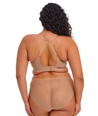 Elomi Matilda Underwired Plunge Bra - Cafe Au Lait Bras 