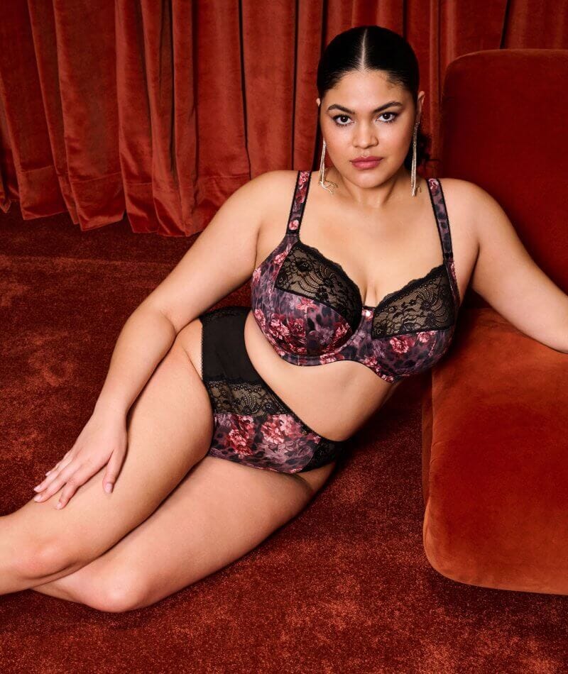 Elomi Morgan Underwired Bra - Dark Romance Bras 