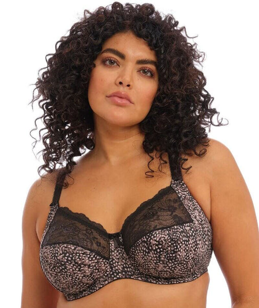 Black, 80/36B) Women's lace firmly hold unlined underwire full cup bra on  OnBuy