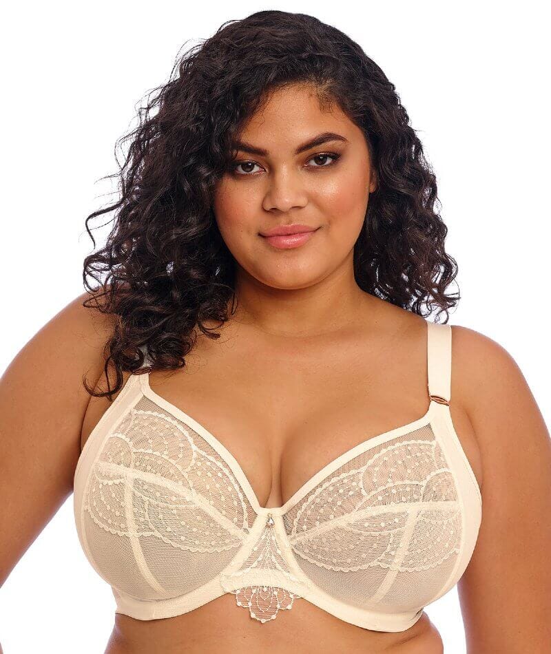 Elomi Priya Underwired Plunge Bra - Vanilla Bras 