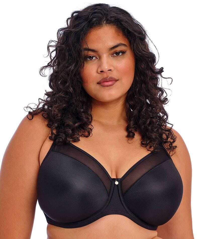 Elomi Smooth Underwire Moulded T-Shirt Bra - Black Bras  