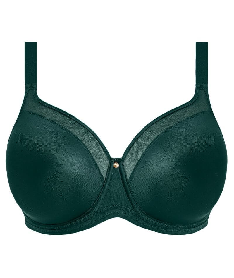 Elomi Smooth Underwire Moulded T-Shirt Bra - Deep Emerald Bras 