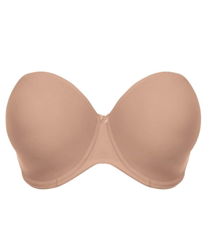 Elomi Smooth Underwired Moulded Strapless Bra - Sahara Bras 