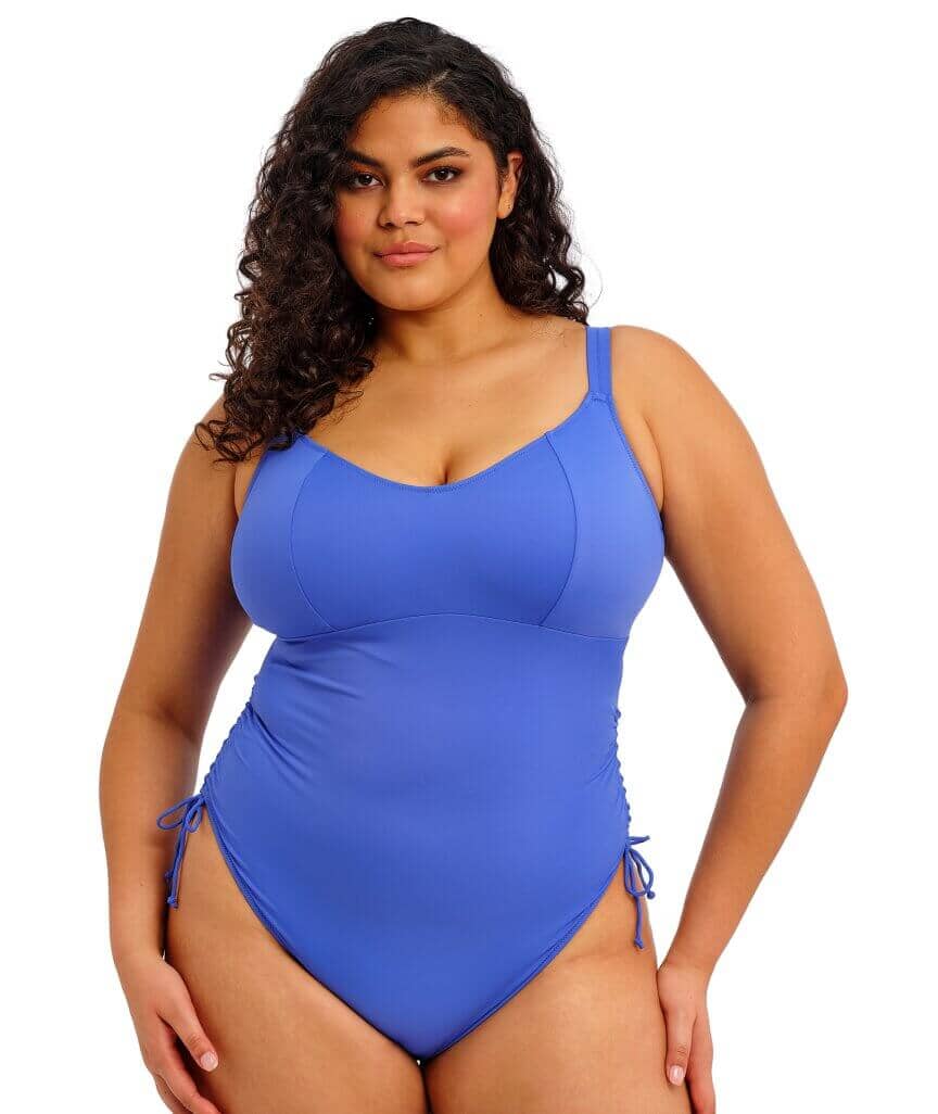 Elomi Swim Plain Sailing Non-Wired Swimsuit - Azure Swim  