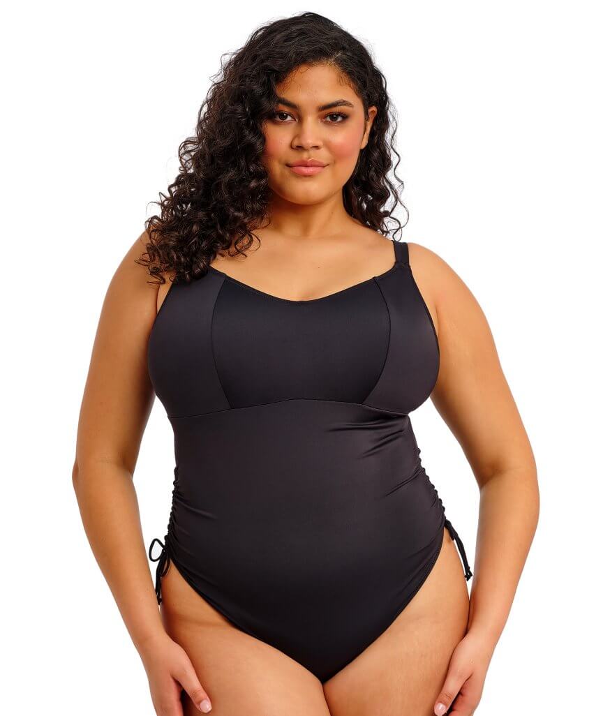 Elomi Swim Plain Sailing Non-Wired Swimsuit - Black 
