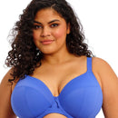 Elomi Swim Plain Sailing Underwired Plunge Bikini Top - Azure