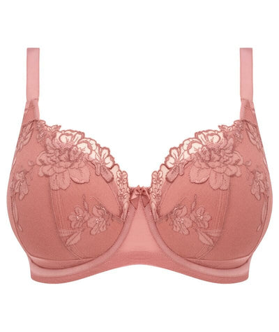 Elomi Teagan Underwire Padded Half Cup Bra - Ash Rose Bras 