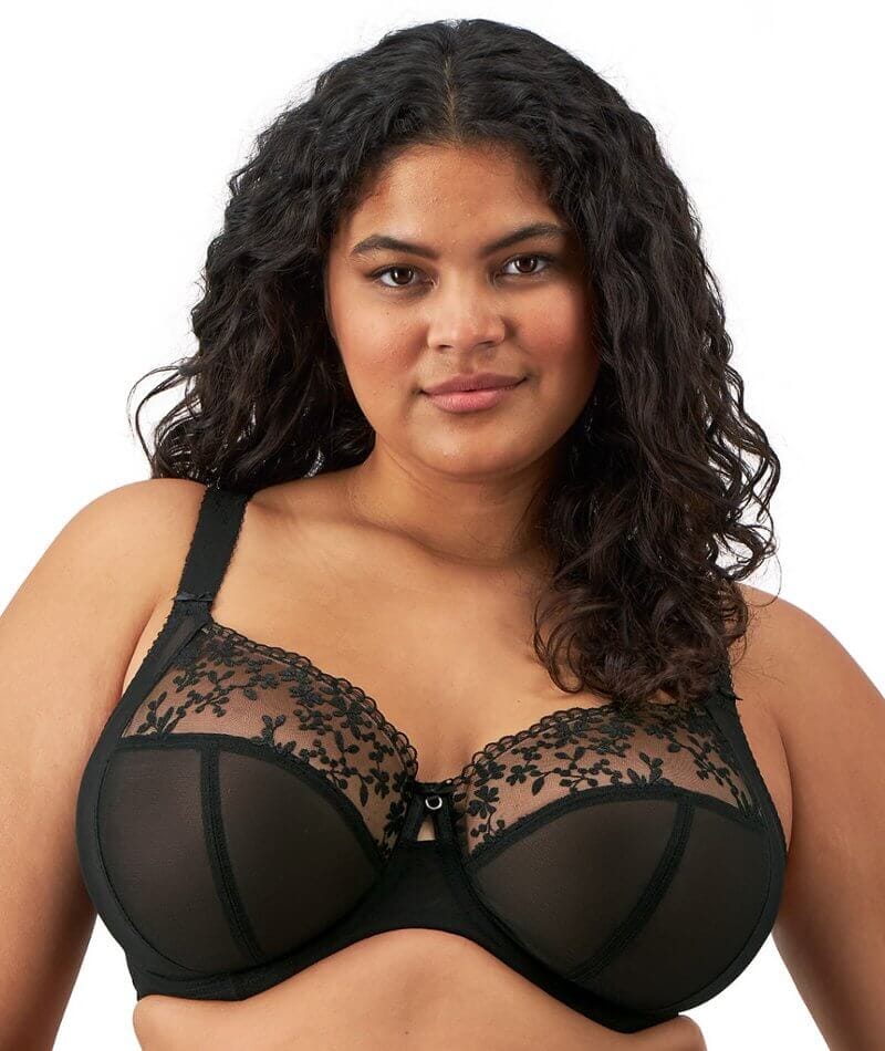 Elomi Zarla Underwire Bra - Black Bras  