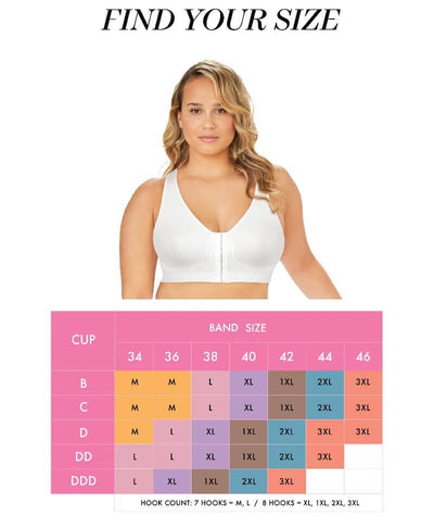 Exquisite Form Fully Wire-Free Original Support - White Bras 
