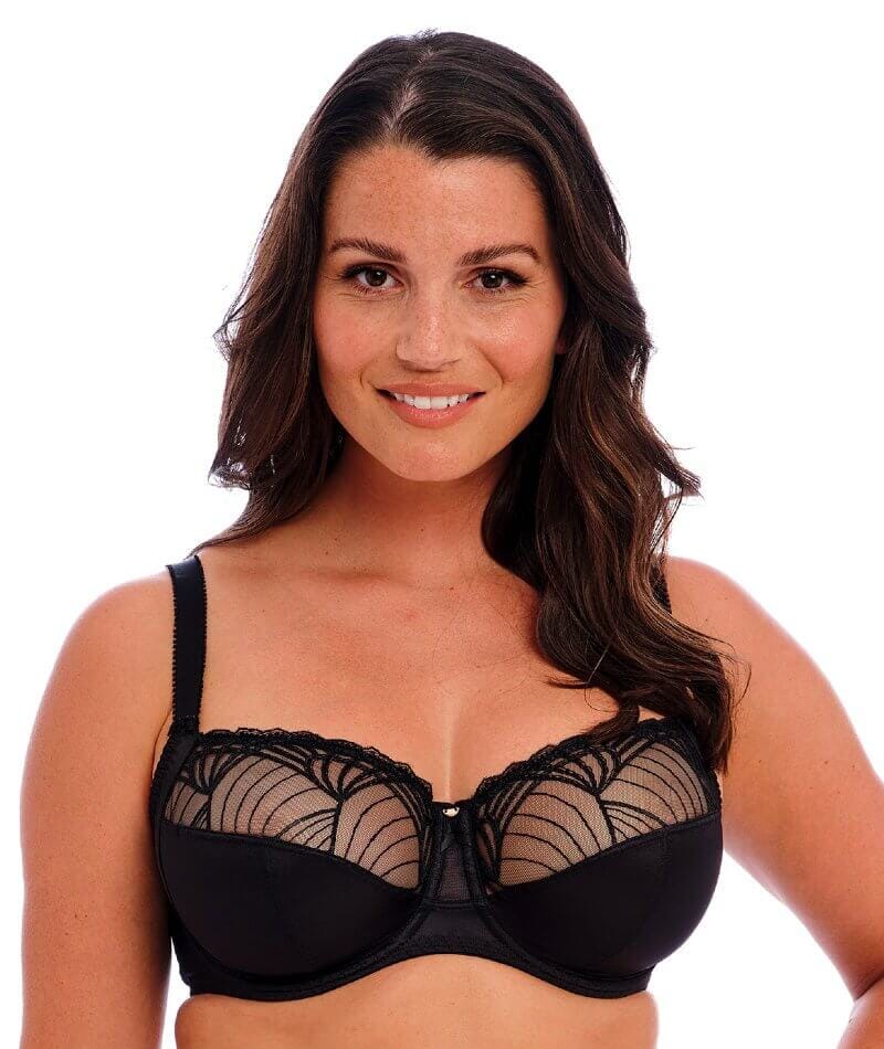 Fantasie Adelle Underwire Side Support Bra - Black Bras  